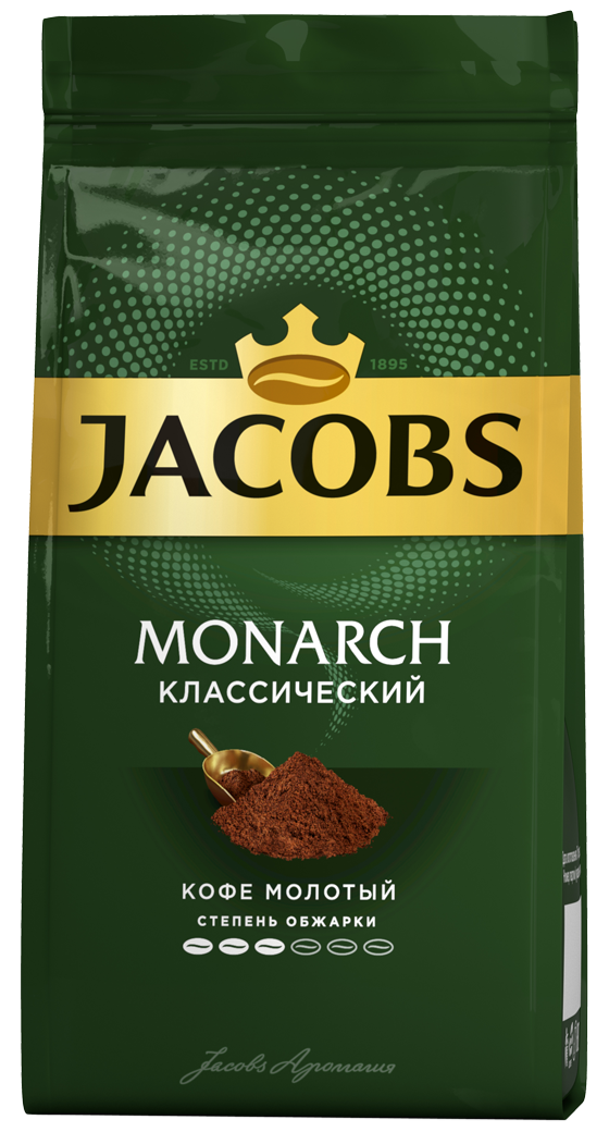 Якобс "Монарх" (молотый) 230г #1