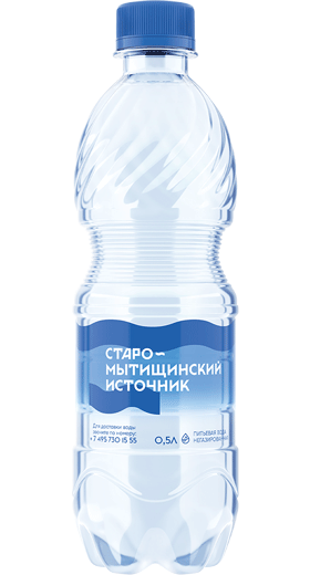 картинка Вода Источник Старо-Мытищинский негазированная 0,5л*12шт от магазина  Настоящая вода