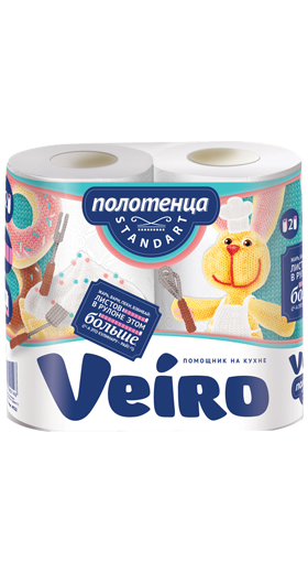 картинка Полотенца бумажные Linia VEIRO Standart от магазина  Настоящая вода