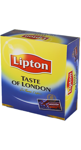 картинка Липтон "Taste of London" 100п от магазина  Настоящая вода