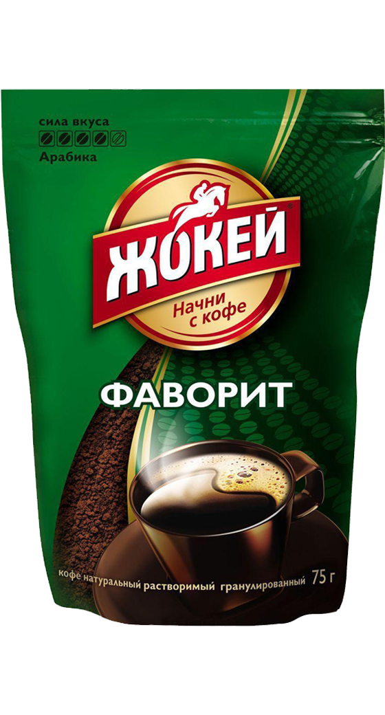 Кофе Жокей Фаворит (пакет) – 150г #1