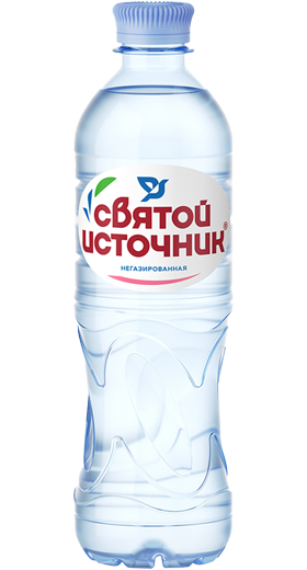 картинка Святой Источник негазированная 0,5*12шт от магазина  Настоящая вода