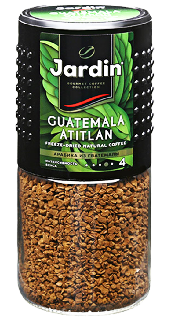 Кофе Жардин Гватемала Атитлан растворимый сублимированный 95г(стекло) #1