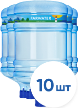 картинка Вода 10 штук от магазина  Настоящая вода