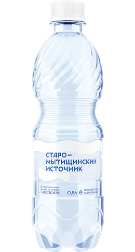 картинка Вода Источник Старо-Мытищинский 0,5л*12шт газ от магазина  Настоящая вода