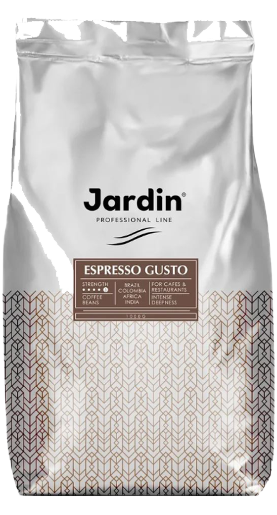 Кофе Жардин Эспрессо Густо зерно жареный Премиум 1000г #1