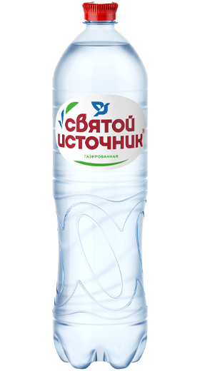 картинка Святой источник газированная 1,5л*6шт  от магазина  Настоящая вода