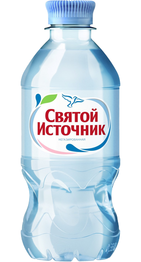 картинка Святой Источник негазированная 0,33*12шт от магазина  Настоящая вода