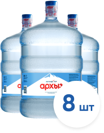 картинка Вода 8 штук от магазина  Настоящая вода