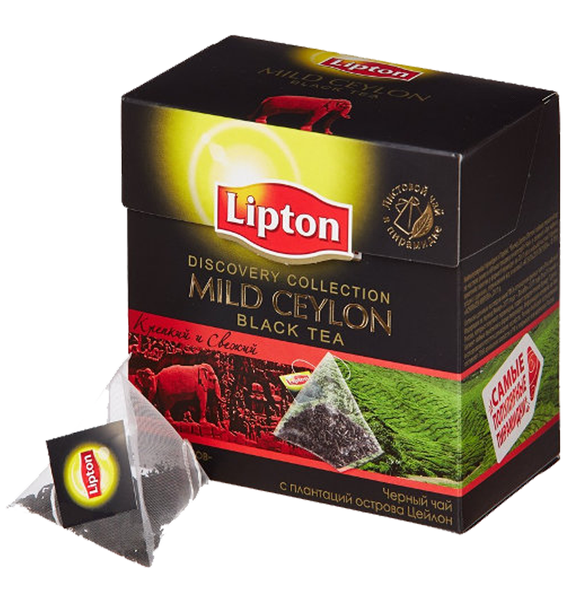 Липтон  пирамида черный Цейлонский 20п #1