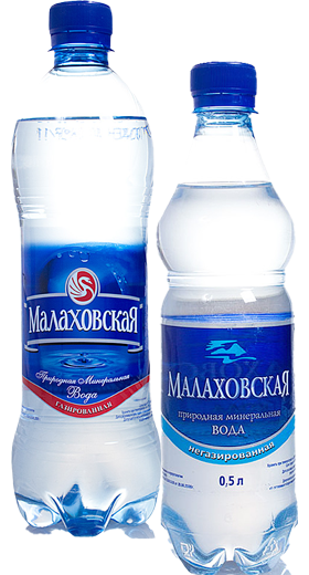 картинка Вода Малаховская газ/негаз 0,5*12 шт от магазина  Настоящая вода