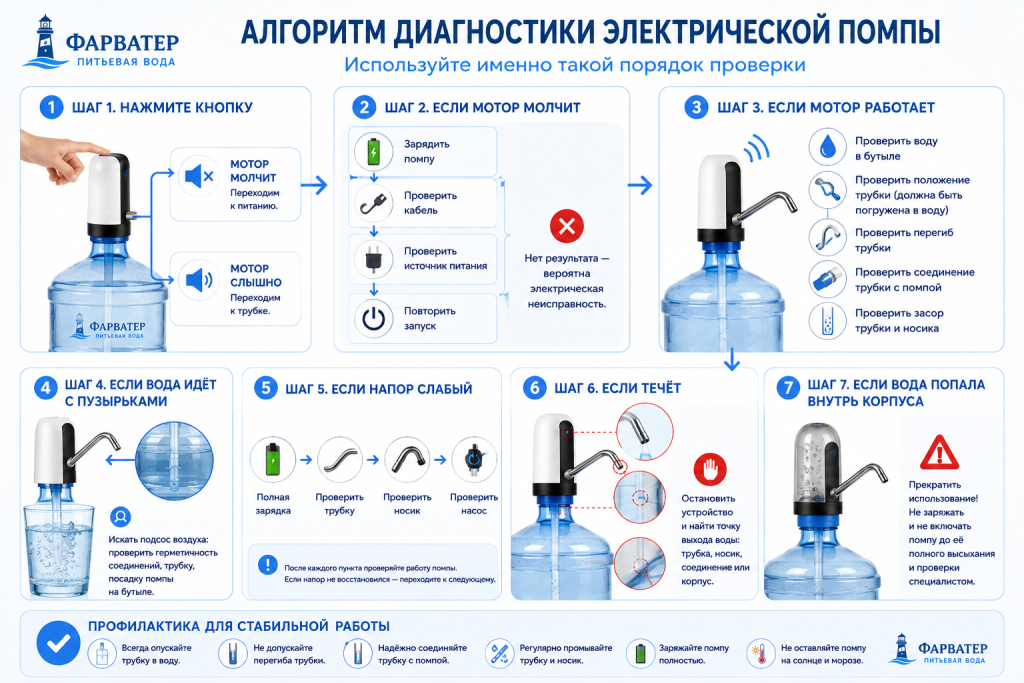 Алгоритм диагностики электрической помпы.png