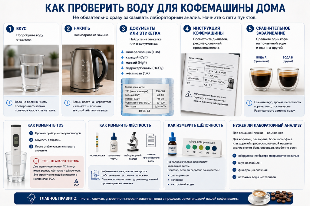 Как проверить воду для кофемашины дома.png
