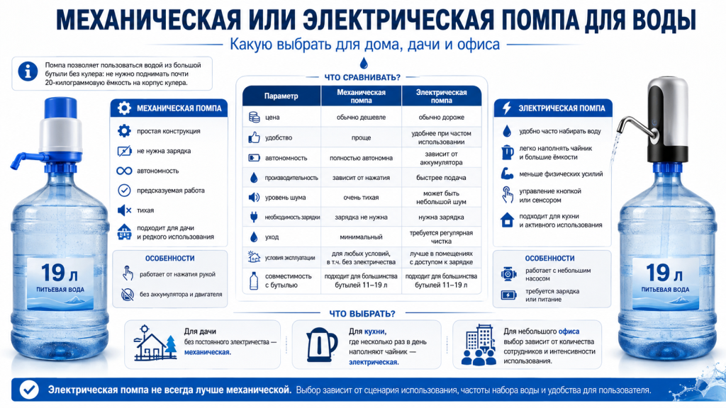 Механическая или электрическая помпа для воды: какую выбрать.png Механическая или электрическая помпа для воды: какую выбрать.png