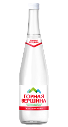 картинка Горная вершина (12*0,5; с газом; стекло) от магазина  Настоящая вода