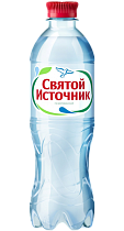 картинка Святой Источник газированная 0,5*12шт от магазина  Настоящая вода