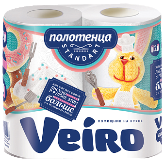 Полотенца бумажные Linia VEIRO Standart #1