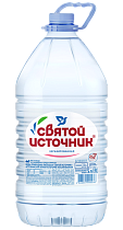 картинка Святой Источник негазированная 5 литров (2 шт) от магазина  Настоящая вода