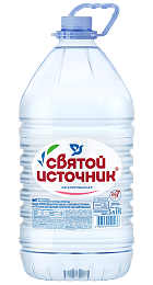 картинка Святой Источник негазированная 5 литров (2 шт) от магазина  Настоящая вода