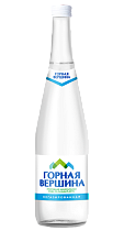 картинка Горная вершина (12*0,5; без газа; стекло) от магазина  Настоящая вода