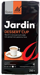 картинка Кофе Жардин Десерт Кап молотый жареный Премиум 250г  от магазина  Настоящая вода