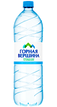 картинка Горная вершина 1,5л*6 шт негазированная от магазина  Настоящая вода