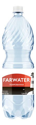 картинка Настоящая вода "Farwater" газ 1,5л*6шт от магазина  Настоящая вода
