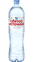 картинка Святой источник 1л негазированный пластик 6 шт от магазина  Настоящая вода
