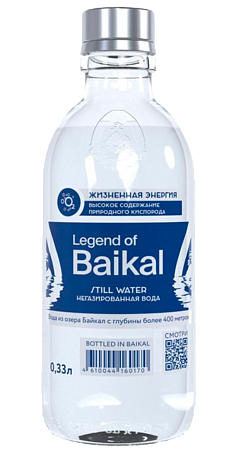 Вода Легенда Байкала негаз 0,33х12 шт стекло #1