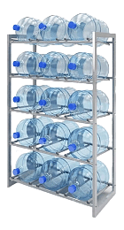 картинка Стеллаж на 15 бутылок от магазина  Настоящая вода