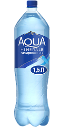 картинка Вода Aqua Minerale газированная 1,5л*6 шт от магазина  Настоящая вода