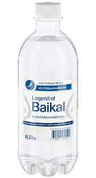 картинка Вода Легенда Байкала газ 0,33х12 шт стекло от магазина  Настоящая вода