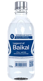 картинка Вода Легенда Байкала негаз 0,33х12 шт стекло от магазина  Настоящая вода