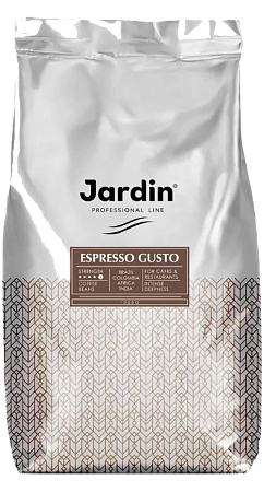 Кофе Жардин Эспрессо Густо зерно жареный Премиум 1000г #1