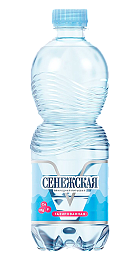 картинка Вода "Сенежская" газированная 0,5л*12шт от магазина  Настоящая вода