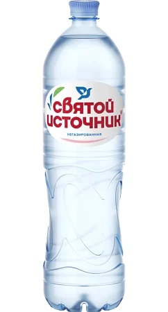 Святой источник 1л негазированный пластик 6 шт #1