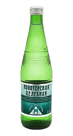 Вода Новотерская ЭЛИТА стекло 0,5 газ *12 шт #1