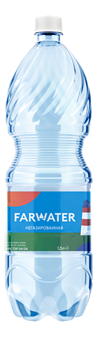картинка Настоящая вода "Farwater" без/газ 1,5л*6шт от магазина  Настоящая вода