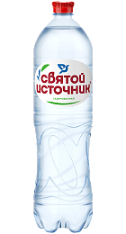 картинка Святой источник газированная 1,5л*6шт  от магазина  Настоящая вода