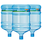 картинка Настоящая вода "Farwater" 19л набор 2 бутыли + 1-бутыль и помпа МИКРО в подарок от магазина  Настоящая вода
