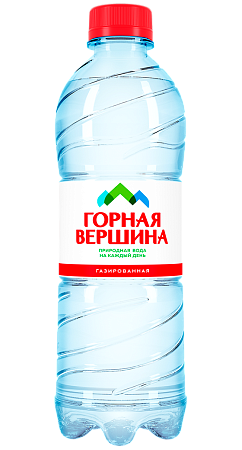 Вода Горная Вершина 0,5*12 шт с газом #1