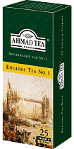 картинка Ахмад "English Tea №1" 25п от магазина  Настоящая вода