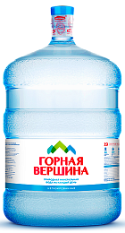 картинка Вода Горная Вершина 19л от магазина  Настоящая вода