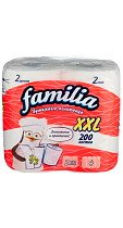 картинка Полотенца бумажные FAMILIA 2 слоя 2 рулона XXL от магазина  Настоящая вода