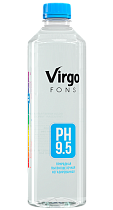 картинка Вода минеральная щелочная PH 9.5 "Virgo fons" 1 л. Х 6 бут от магазина  Настоящая вода